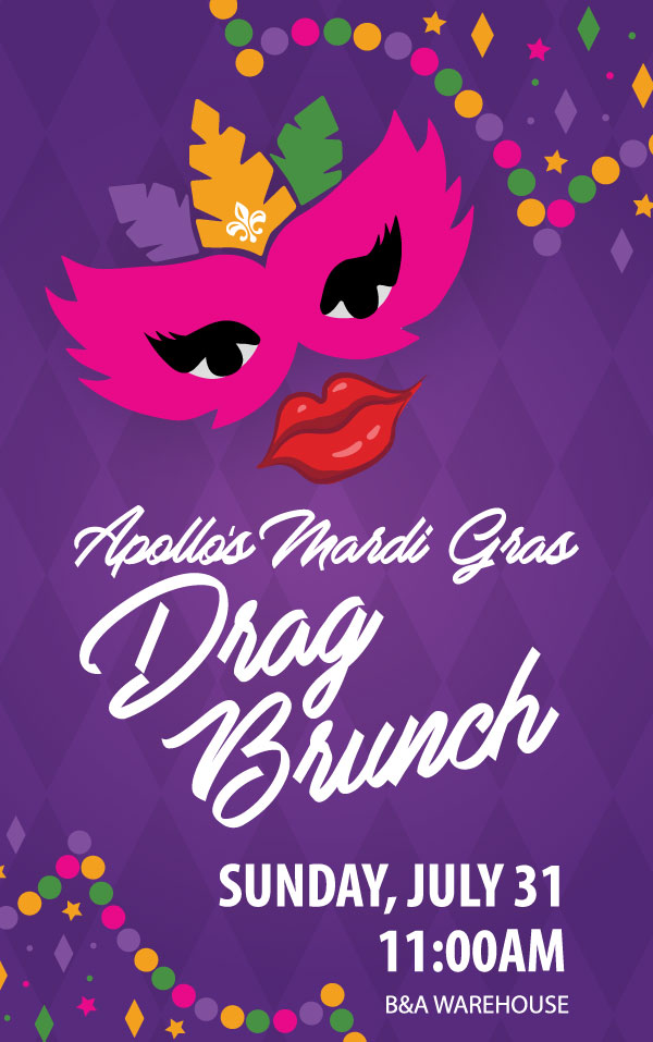 Apollo's Mardi Gras Drag Brunch